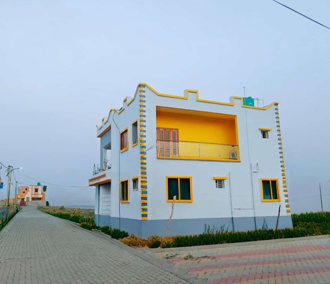Sunset Aerial View - Vibrant Premium Smart Township
